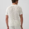 Polo in maglia a rete