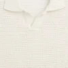 Polo in maglia a rete