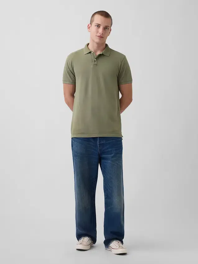 Polo in piqué