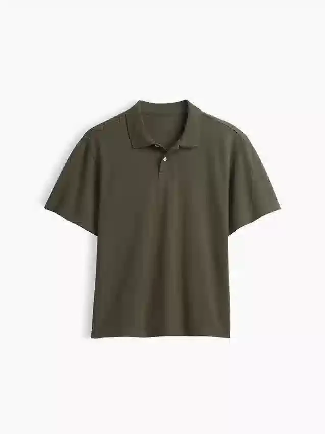 Polo in piqué dal taglio morbido