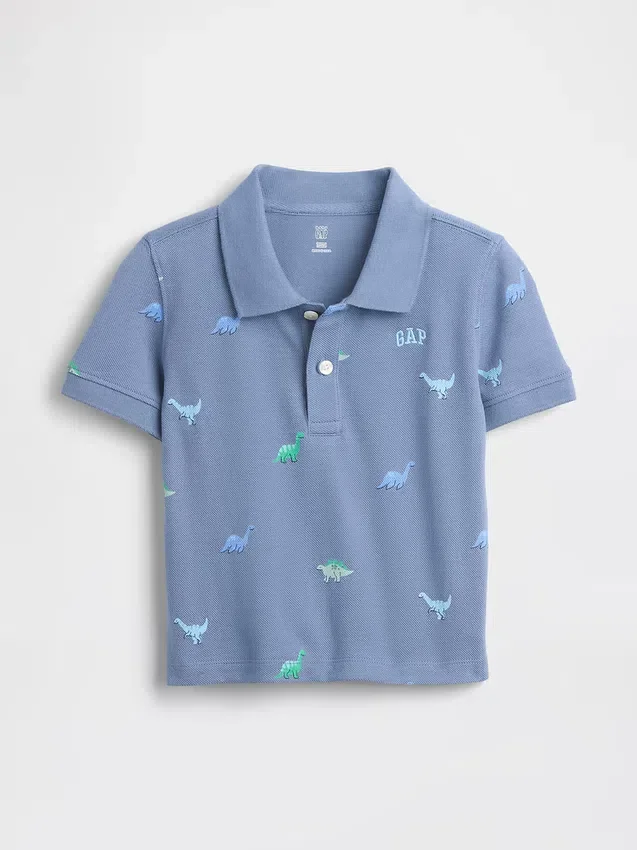 Polo in piqué per neonato & bebè