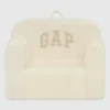 Poltrona in schiuma con logo babyGap in velluto a coste