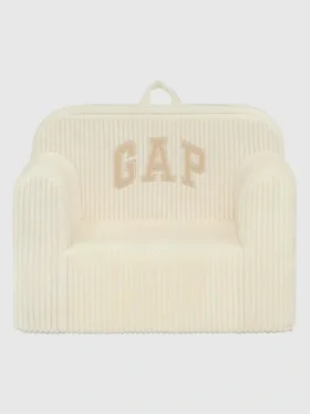 Poltrona in schiuma con logo babyGap in velluto a coste