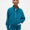 Pullover da bambino Vintagesoft con mezza zip