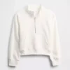 Pullover da bambino Vintagesoft con mezza zip