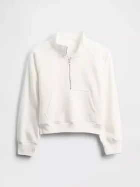 Pullover da bambino Vintagesoft con mezza zip