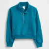 Pullover da bambino Vintagesoft con mezza zip