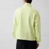 Pullover oversize pesante con logo e chiusura a un quarto di zip