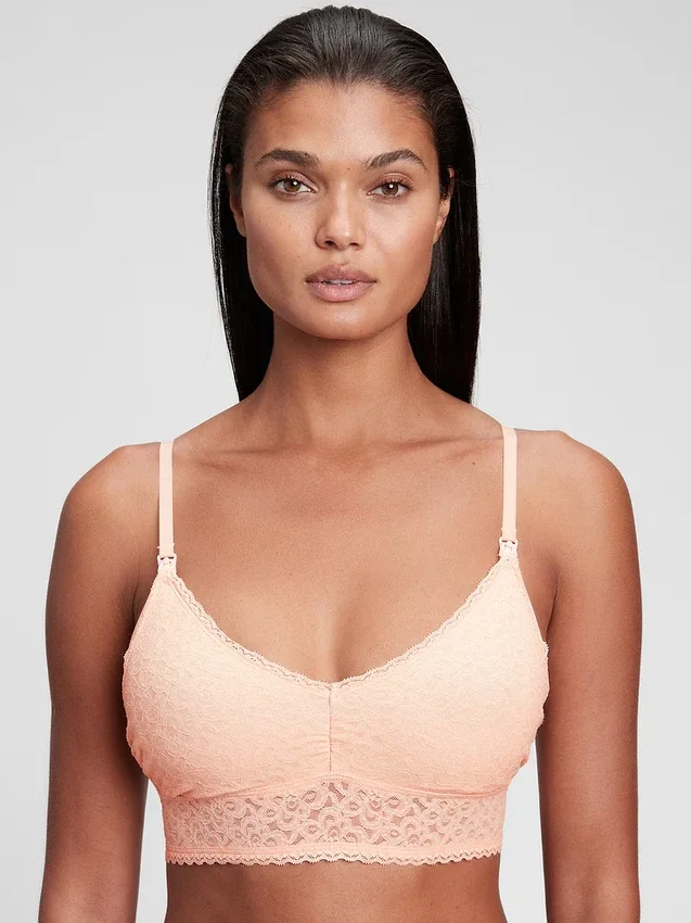 Reggiseno allattamento in pizzo premaman