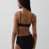 Reggiseno senza imbottitura in cotone biologico elasticizzato