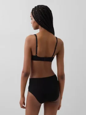Reggiseno senza imbottitura in cotone biologico elasticizzato