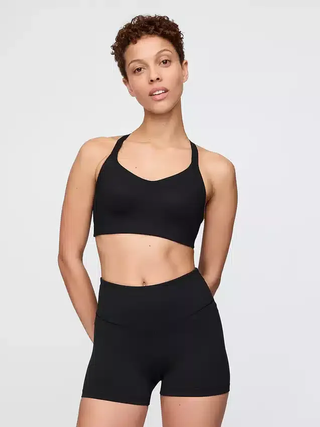 Reggiseno sportivo GapFit Power ad alto impatto con spalline incrociate