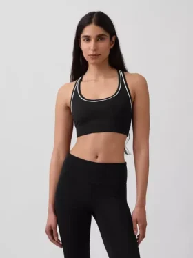 Reggiseno sportivo GapFit Smooth a dorso a vogatore per attività a medio impatto