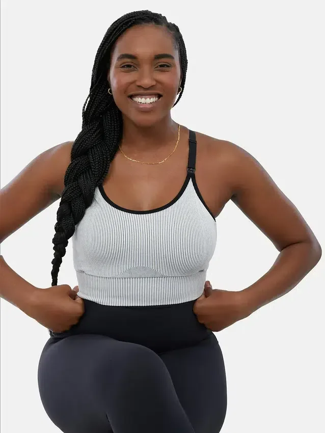 Reggiseno sportivo per l’allattamento senza cuciture Ingrid e Isabel
