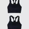 Reggiseno sportivo premaman senza cuciture per l’allattamento Ingrid and Isabel Basics, confezione da 2