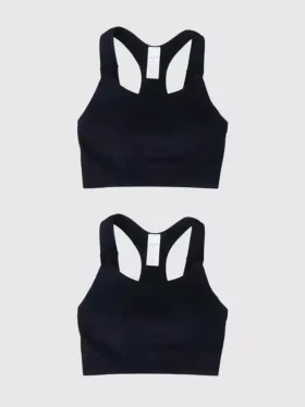 Reggiseno sportivo premaman senza cuciture per l’allattamento Ingrid and Isabel Basics, confezione da 2