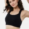 Reggiseno sportivo premaman senza cuciture per l’allattamento Ingrid and Isabel Basics, confezione da 2