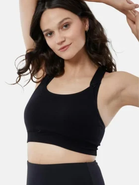 Reggiseno sportivo premaman senza cuciture per l’allattamento Ingrid and Isabel Basics, confezione da 2