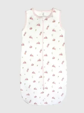 Sacco nanna in bambù con coniglietto da 0 a 12 mesi