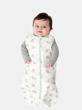 Sacco nanna in bambù “Little Elephant” da 0 a 12 mesi