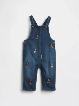 Salopette in denim GAP × Disney Baby