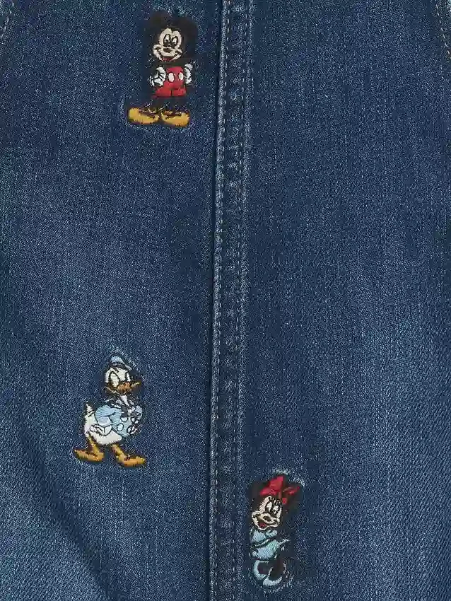 Salopette in denim GAP × Disney Baby