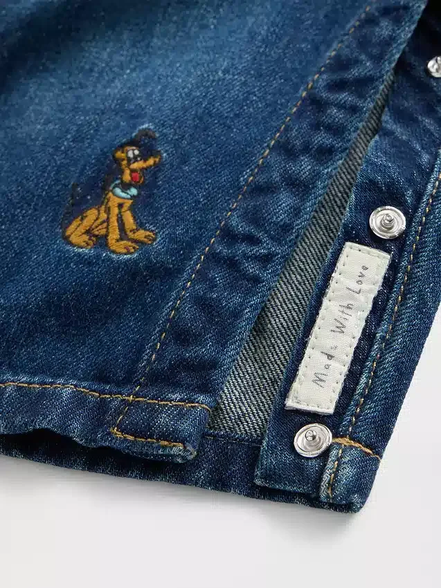 Salopette in denim GAP × Disney Baby