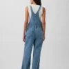 Salopette in denim morbidissimo dal taglio morbido