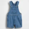 Salopette in denim per neonati