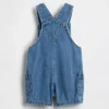 Salopette in denim per neonati