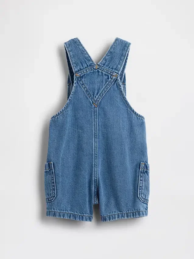 Salopette in denim per neonati