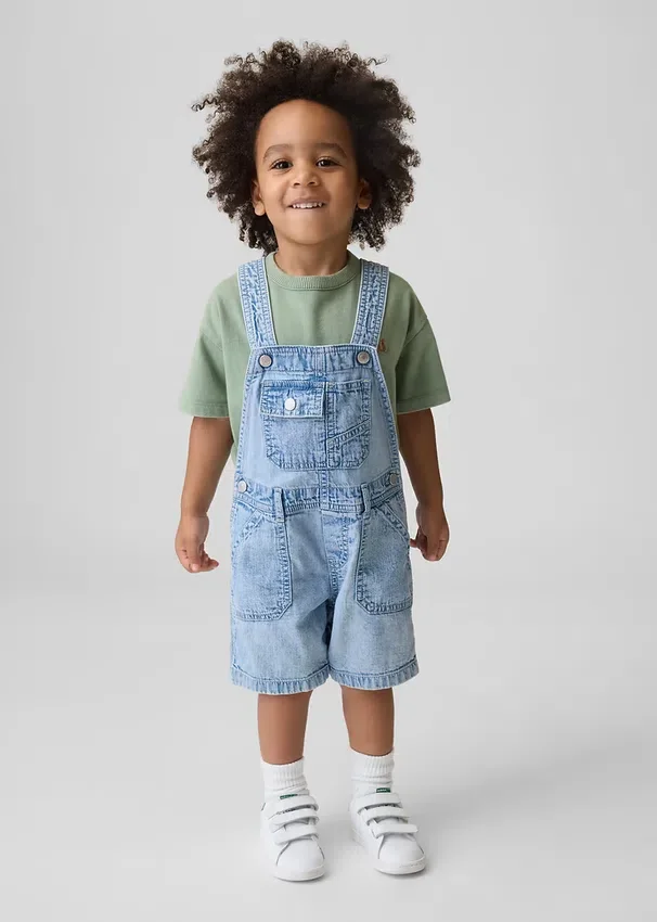 Salopette in denim per neonato & bebè