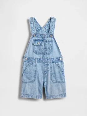Salopette in denim per neonato & bebè