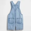 Salopette in denim per neonato & bebè