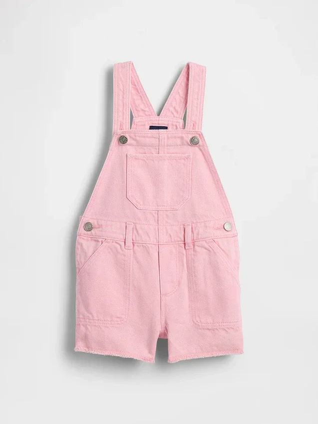 Salopette in denim ultra morbido per neonato & bebè