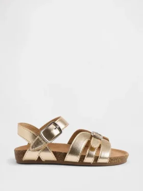 Sandali con cinturini metallici per bambini piccoli