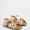 Sandali con cinturini metallici per bambini piccoli