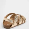Sandali con cinturini metallici per bambini piccoli