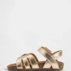 Sandali con cinturini metallici per bambini piccoli