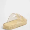 Sandali in gomma con fibbia per bambini