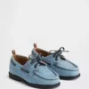 Scarpe da barca in denim per bambini