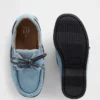 Scarpe da barca in denim per bambini