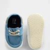 Scarpe da barca in denim per neonati