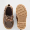 Scarpe da barca in pelle vegana per bambini piccoli