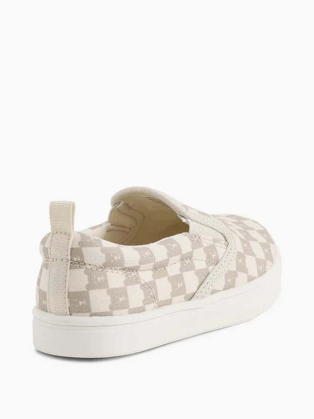 Scarpe da ginnastica slip-on in tela per bambini Brannan Bear