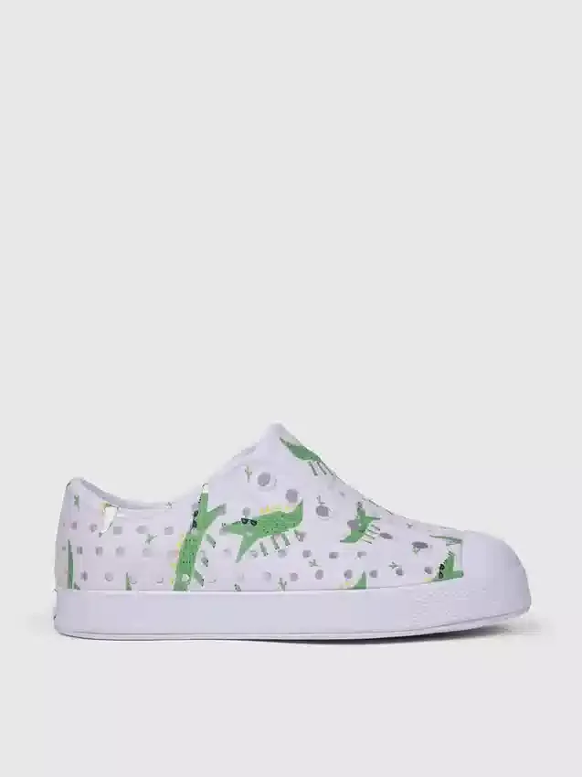 Scarpe in stile nativo per bambini con stampa Jefferson