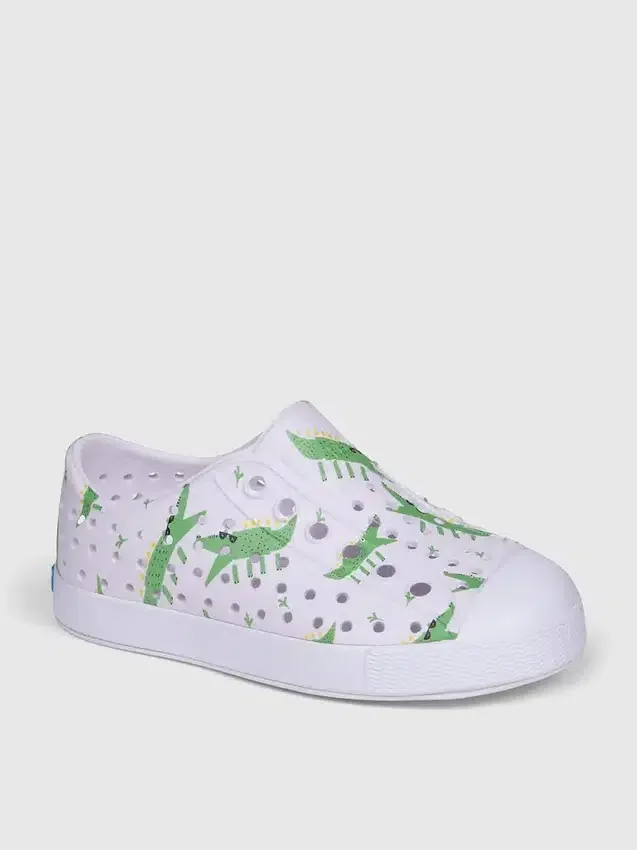 Scarpe in stile nativo per bambini con stampa Jefferson