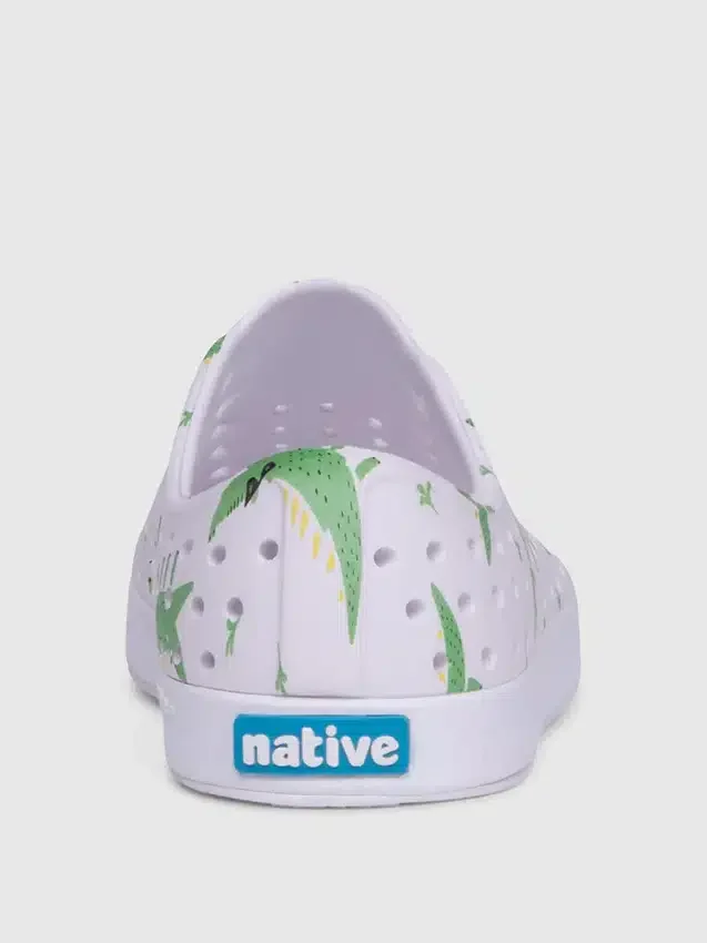 Scarpe in stile nativo per bambini con stampa Jefferson