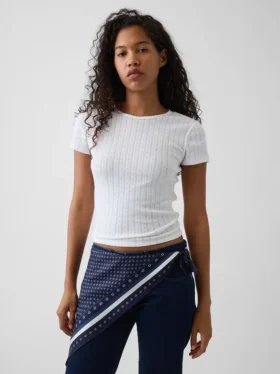 Sciarpa bandana triangolare oversize in 100% seta