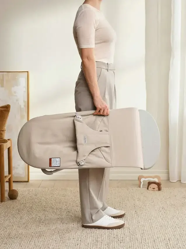 Sedia a dondolo Babybjorn Woven Melange Bliss